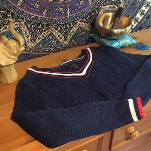 100% Cotton Rarely worn LANDS END sweater
